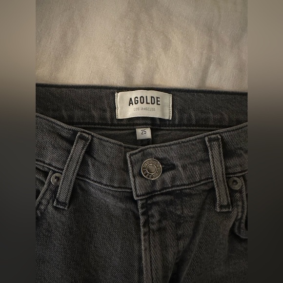 Agolde Toni Mid Rise Straight Jean - Picture 4 of 5